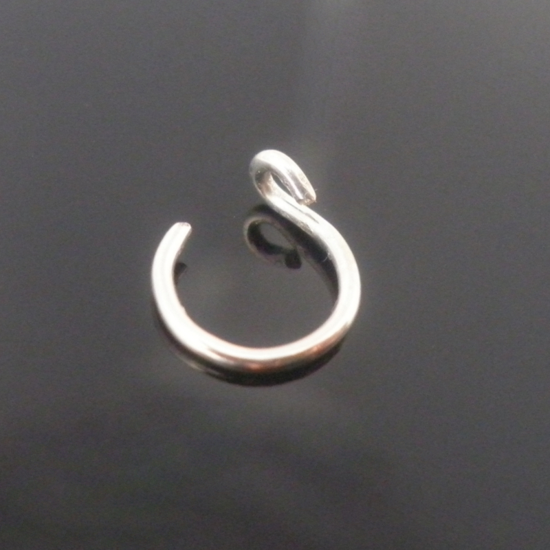 Tiny 2mm Nose Pin in 925 Sterling Silver