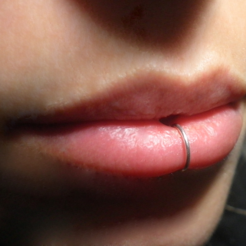 US Punk Style 2Pcs Nose Lip Ring Piercing Nose Ring Fake Body Accessory |  eBay