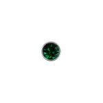 925 Sterling Silver Nose Studs 22g (0.6mm) With A 1.5mm Cubic Zirconia Stone-8