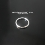 925 Sterling silver Nose Ring Endless