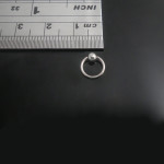 Surgical Steel Ball Closure Ring-20ga-6mm