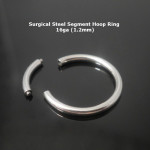 Surgical Steel Seamless Segment Rings Hoop-1