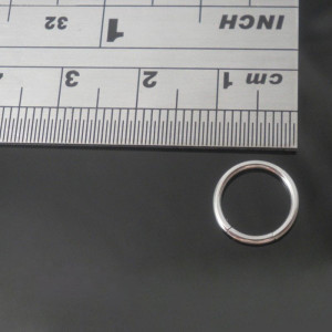 Surgical Steel Seamless Segment Rings Hoop 8mm