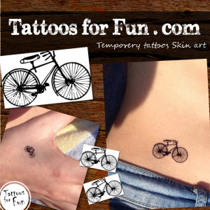 tattoos-for-fun-bicycle-fake-tattoos