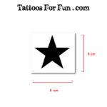 Stars Fake Tattoos