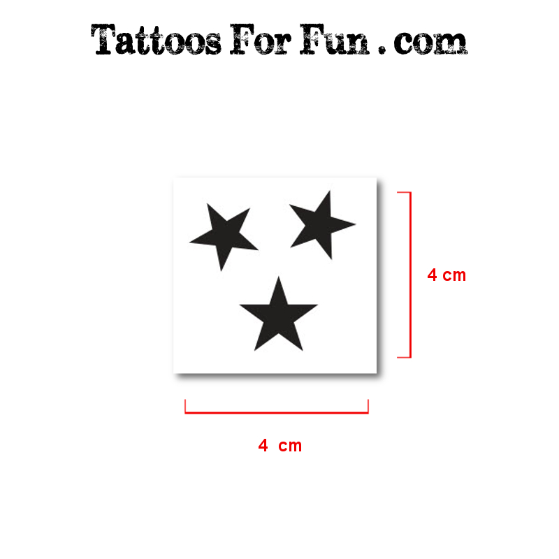Matching Crescent Sun And Star Temporary Tattoo - Set of 3+3+3 | Tattoo  set, Tattoos for daughters, Tattoos